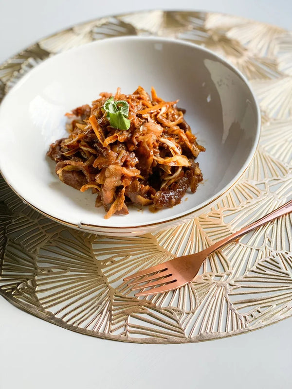 牛肉と乾燥野菜のスパイス煮