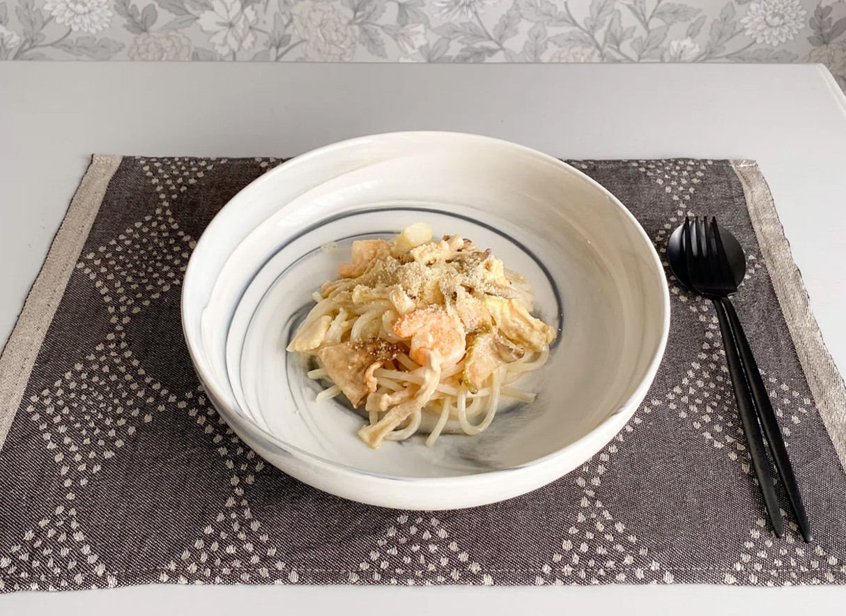 Seafood, winter melon and winter vegetable pasta | 乾燥野菜の専門通販サイトOYAOYA