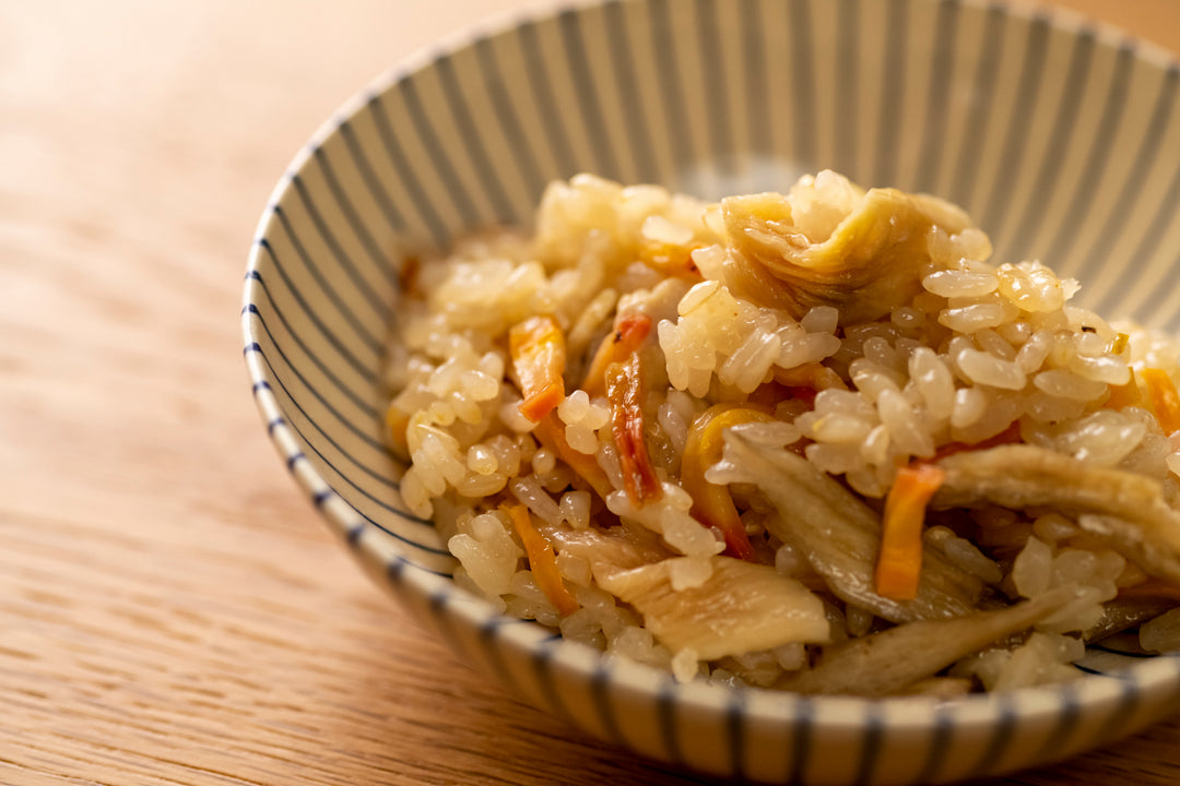 乾燥野菜の炊き込みご飯