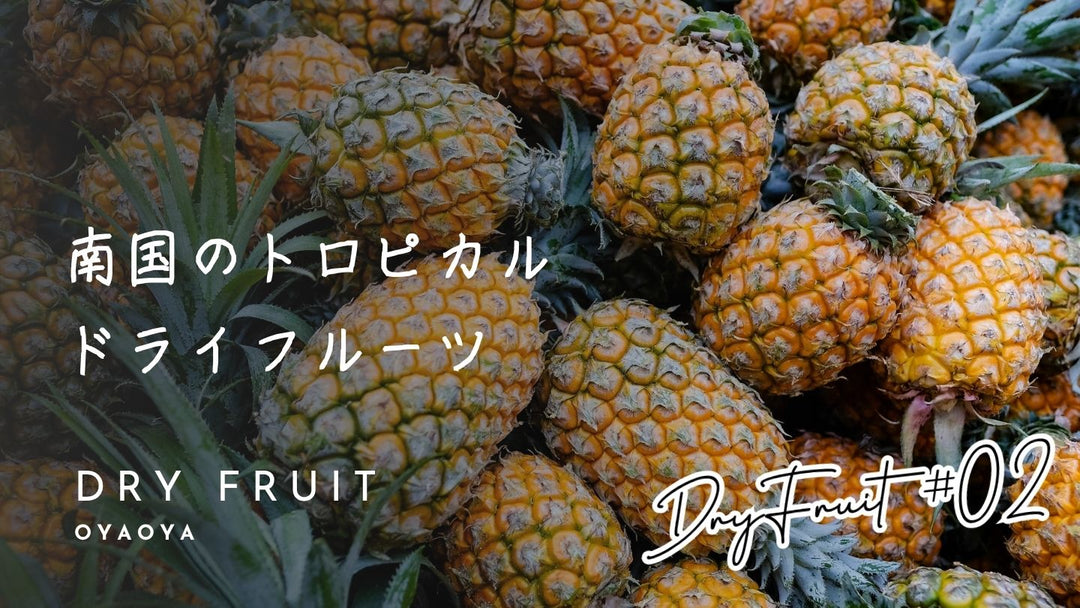 ⑤ トロピカルな甘みで癒される｜南国ドライフルーツに詰まった自然の栄養