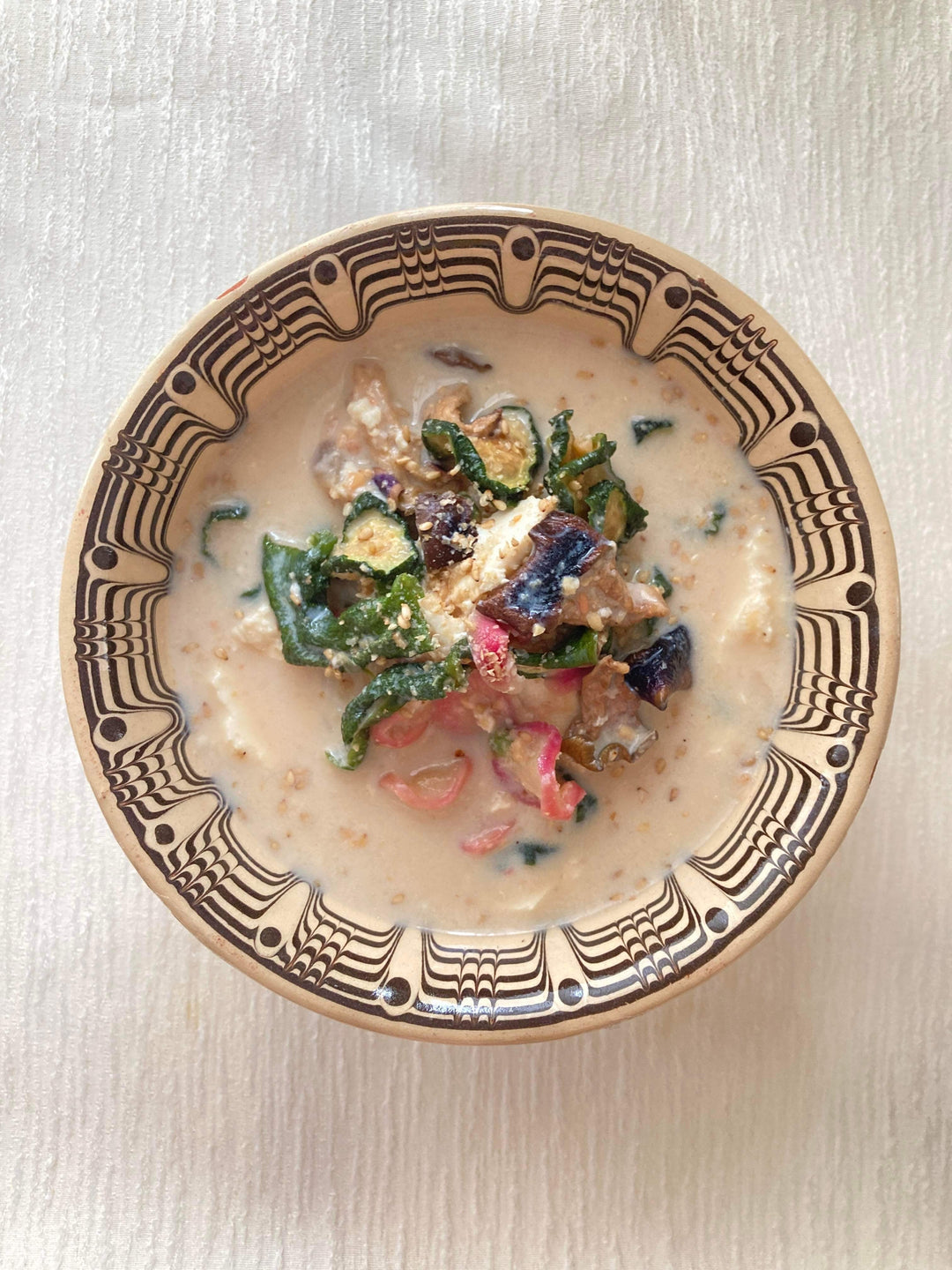 乾燥賀茂茄子のレシピ 夏野菜の豆乳冷や汁